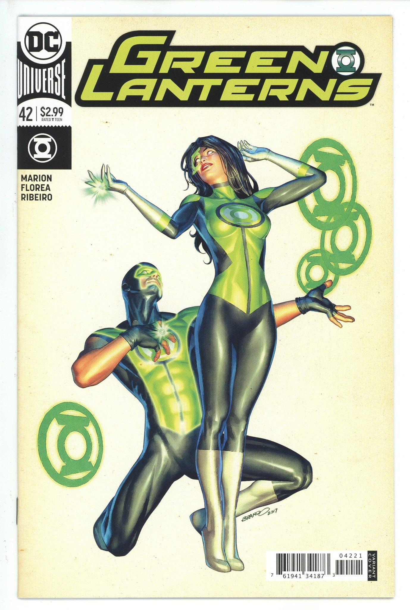 Green Lanterns 42 Peterson Variant NM-
