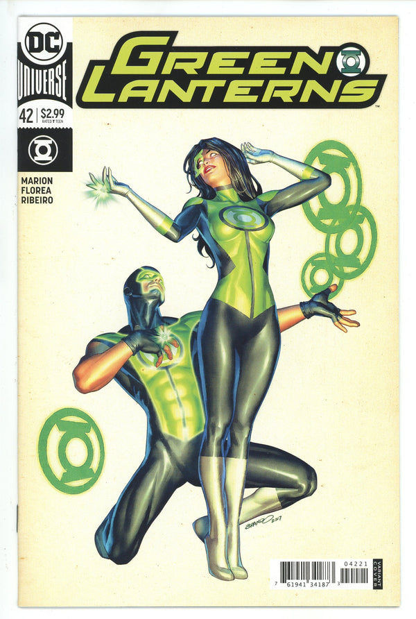Green Lanterns 42 Peterson Variant NM-
