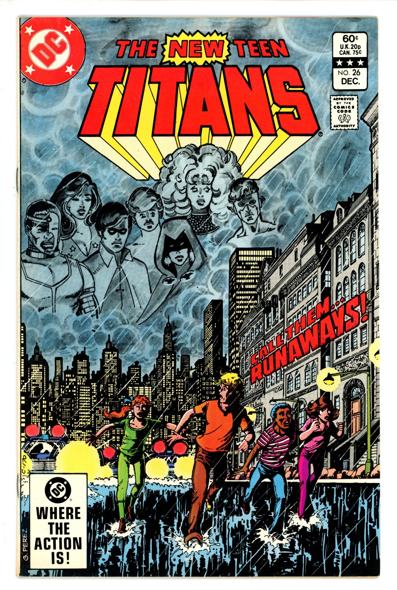 The New Teen Titans Vol 1 26 FN/VF (1982)