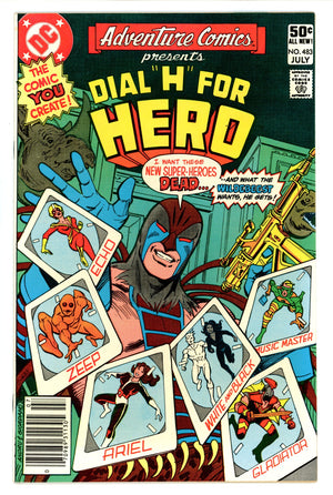 Adventure Comics Vol 1 483 Newsstand (1981)