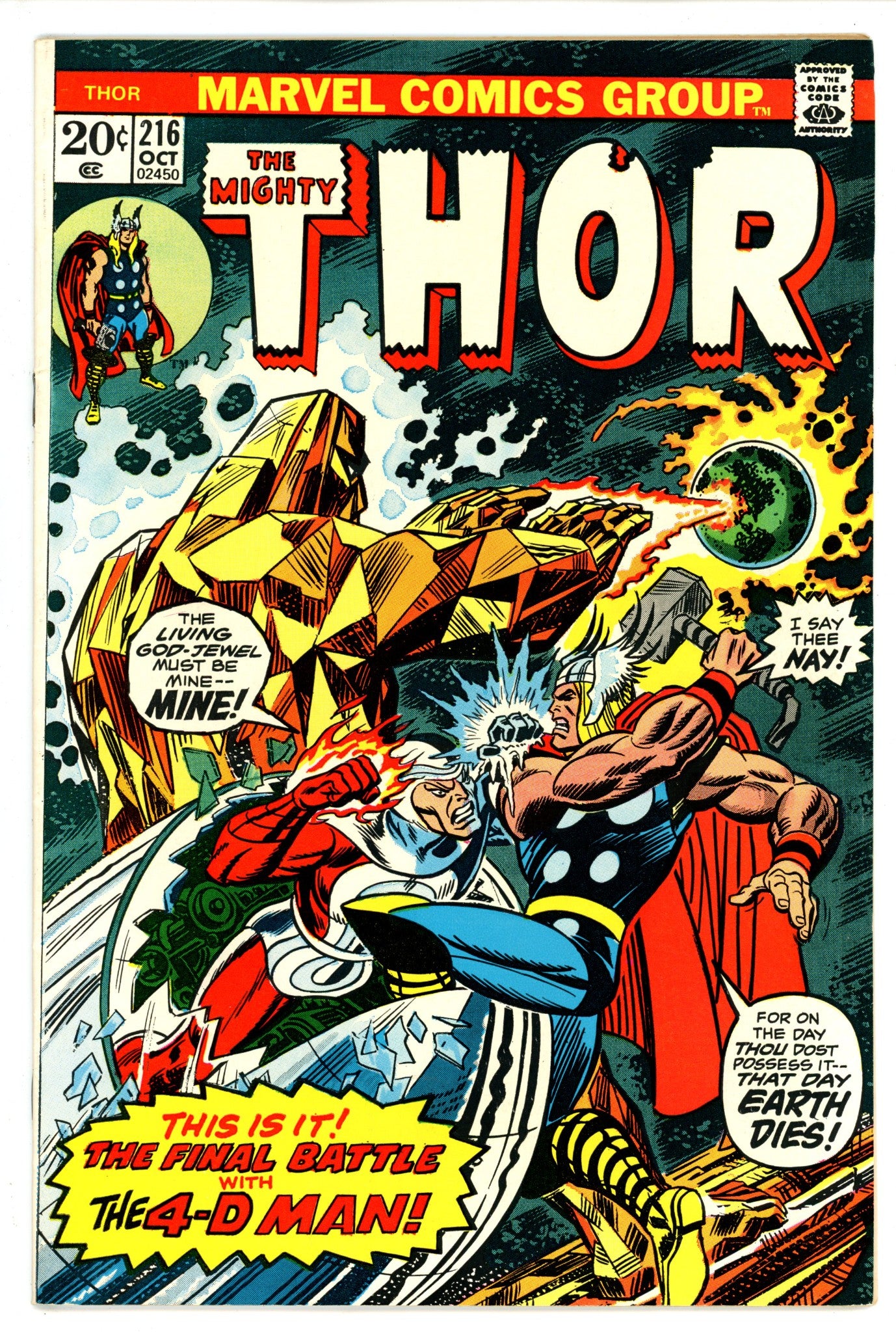 Thor Vol 1 216 FN/VF