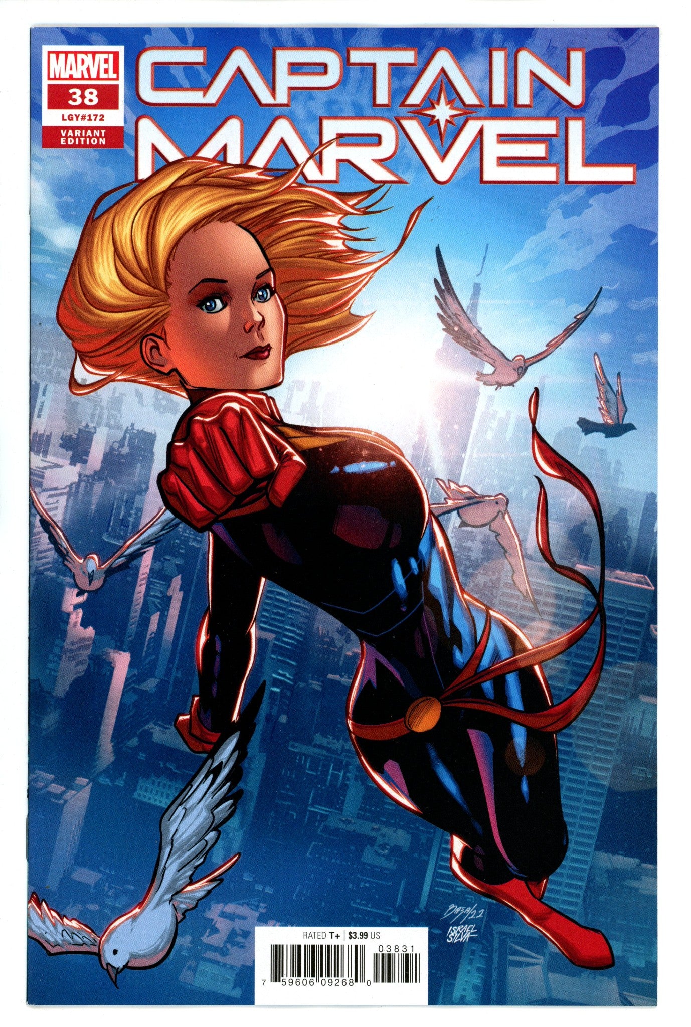 Captain Marvel Vol 11 38 Bazaldua Variant (2022)