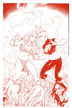 Red Sonja: Age of Chaos 1 Garza Variant
