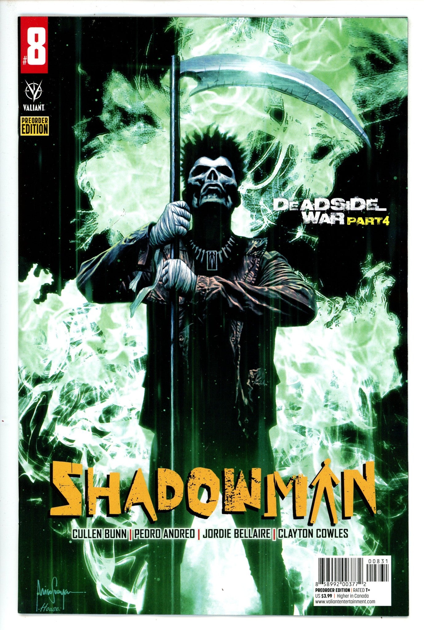 Shadowman Vol 6 8 Variant (2022)