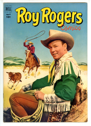 Roy Rogers Comics 52 VG+ (1952)