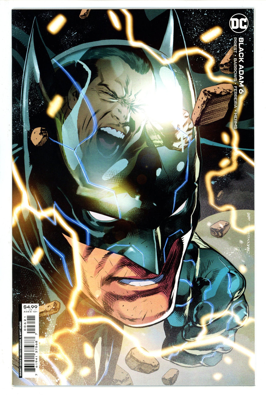Black Adam 6 Sandoval Variant