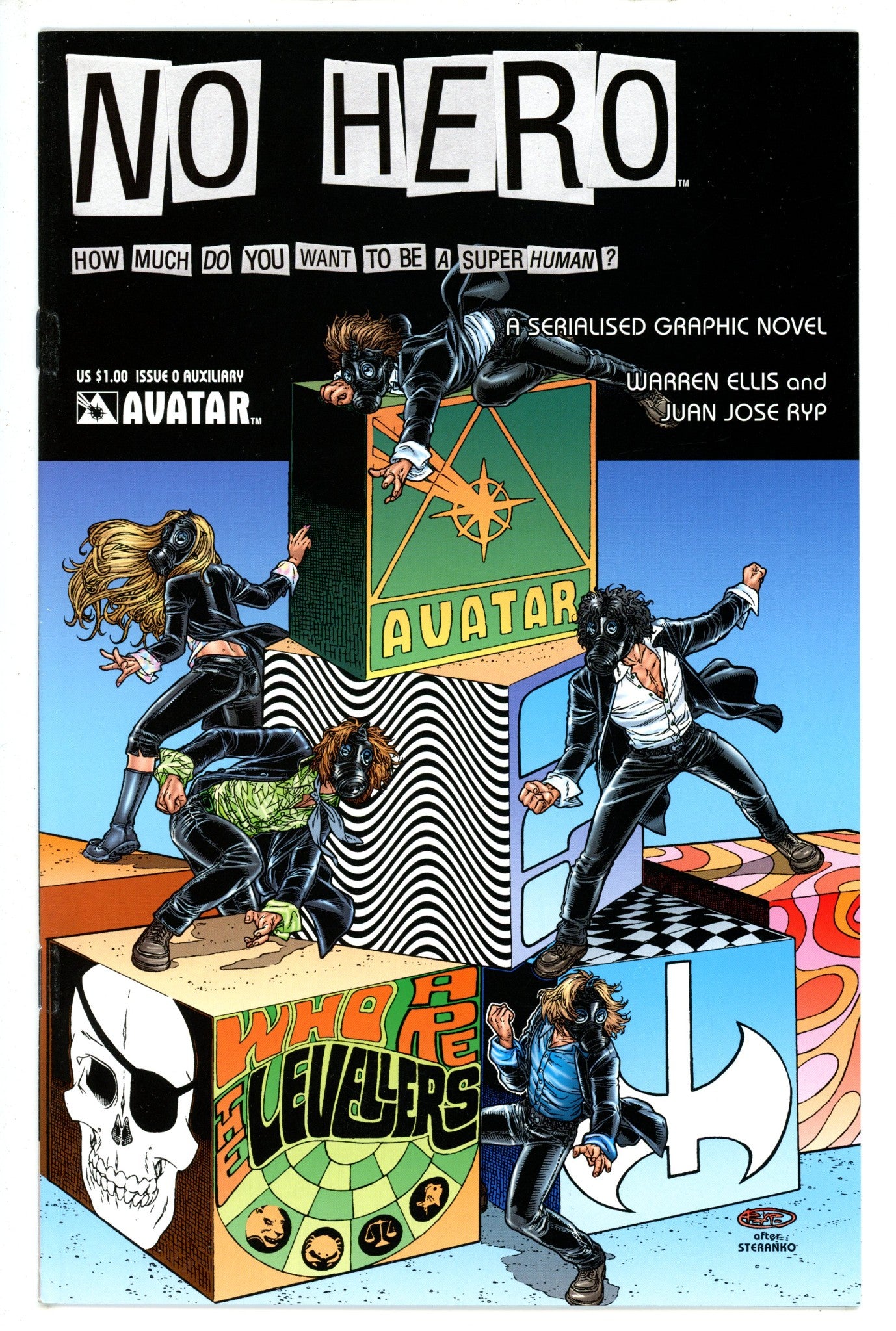 No Hero 0 Ryp Homage Variant (2008)