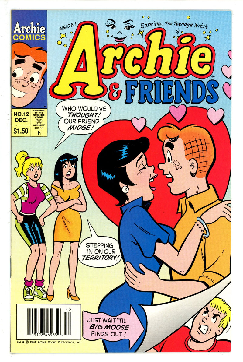 Archie & Friends 12 Newsstand VF-