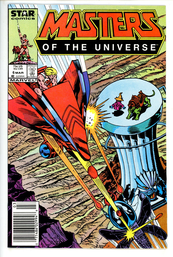 Masters of the Universe 6 Newsstand NM-