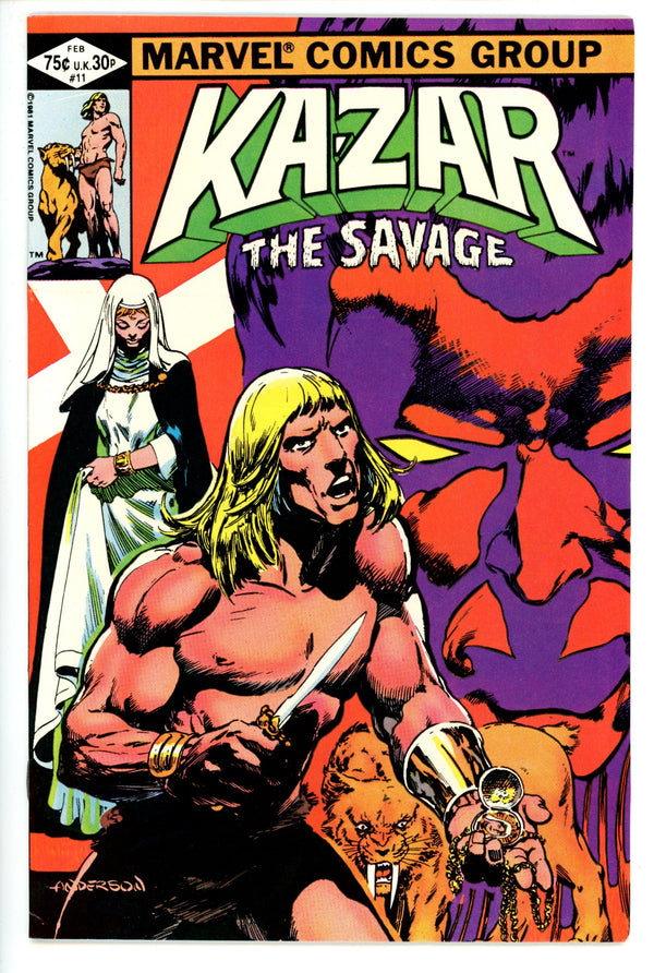 Ka-Zar the Savage Vol 3 11 VF