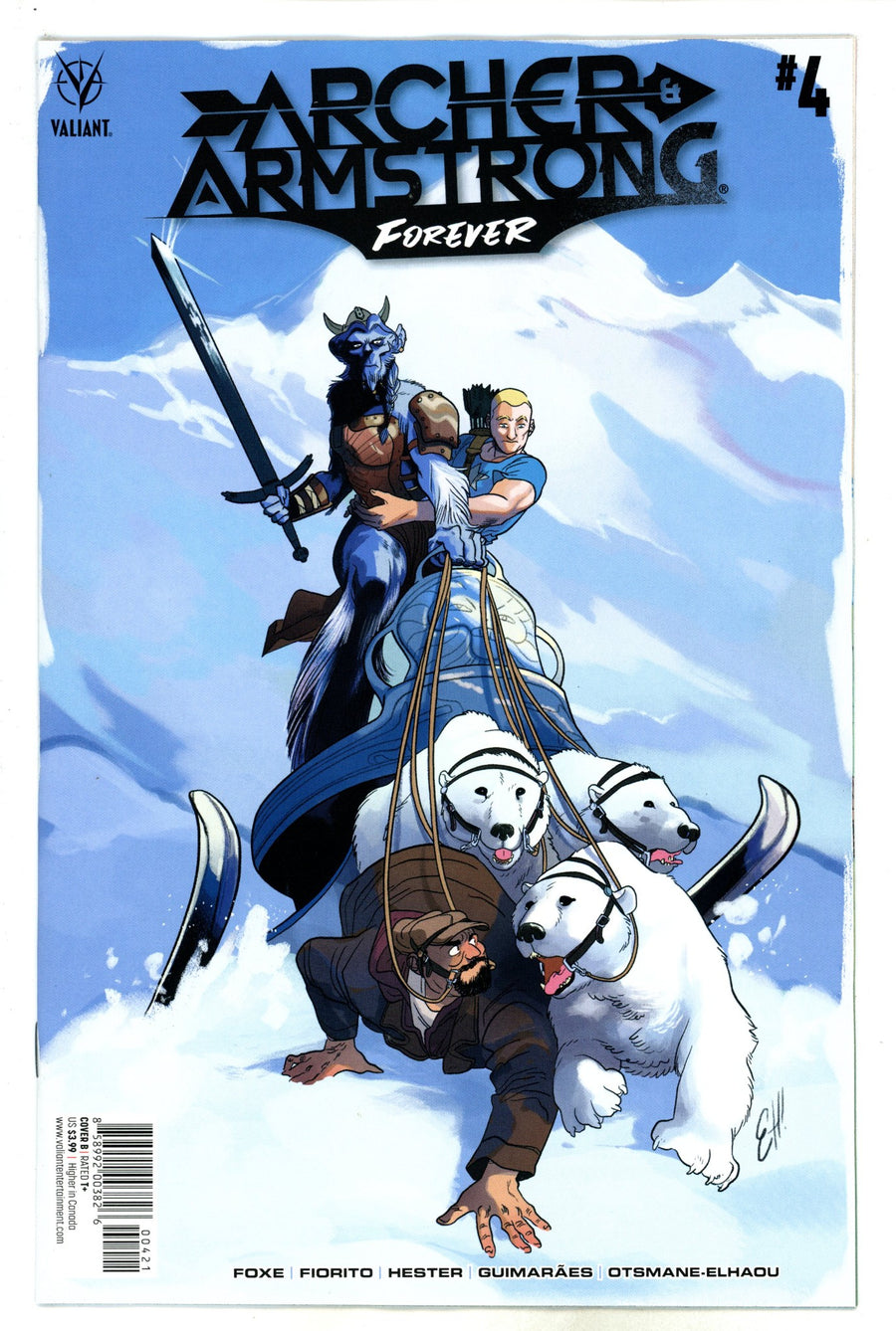 Archer & Armstrong Forever 4 Henderson Variant (2022)