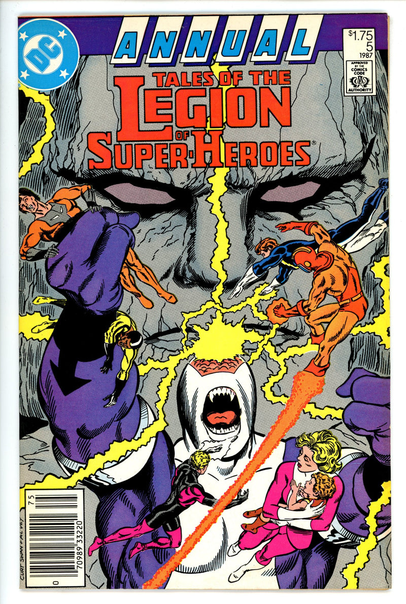 Tales of the Legion of Super-Heroes Annual 5 Canadian FN+