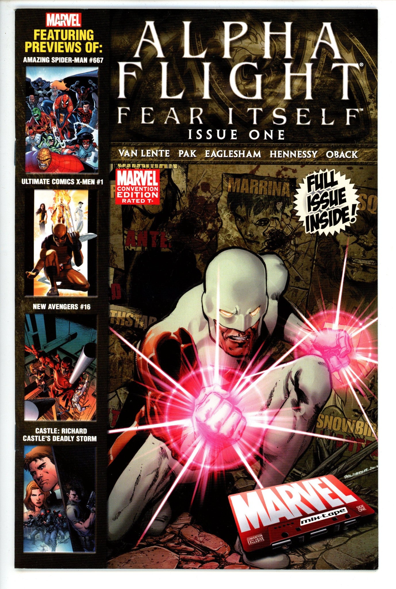 Marvel Mix-Tape: FEC 2011 1 VF+