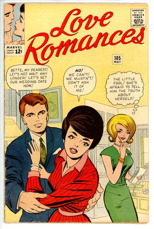 Love Romances 105 VG-