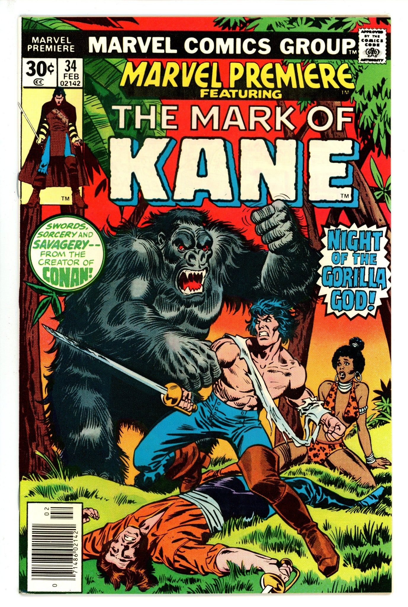 Marvel Premiere 34 VF/NM (1977)