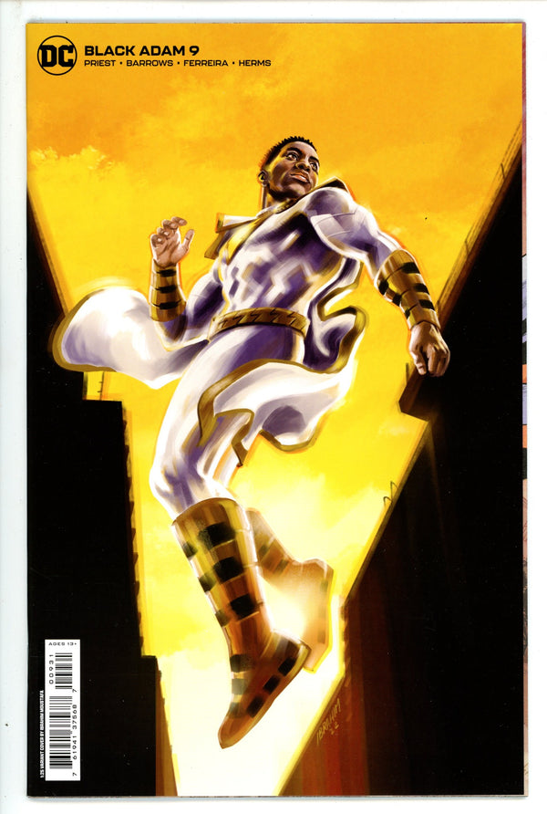 Black Adam Vol 1 9 Moustafa Incentive Variant NM- (2023)