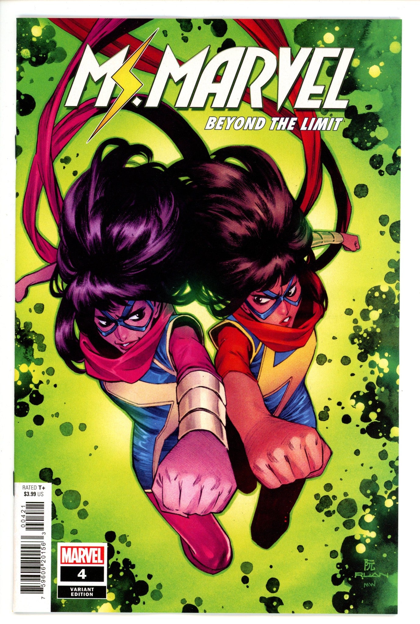 Ms Marvel Beyond Limit 4 Ruan Variant (2022)