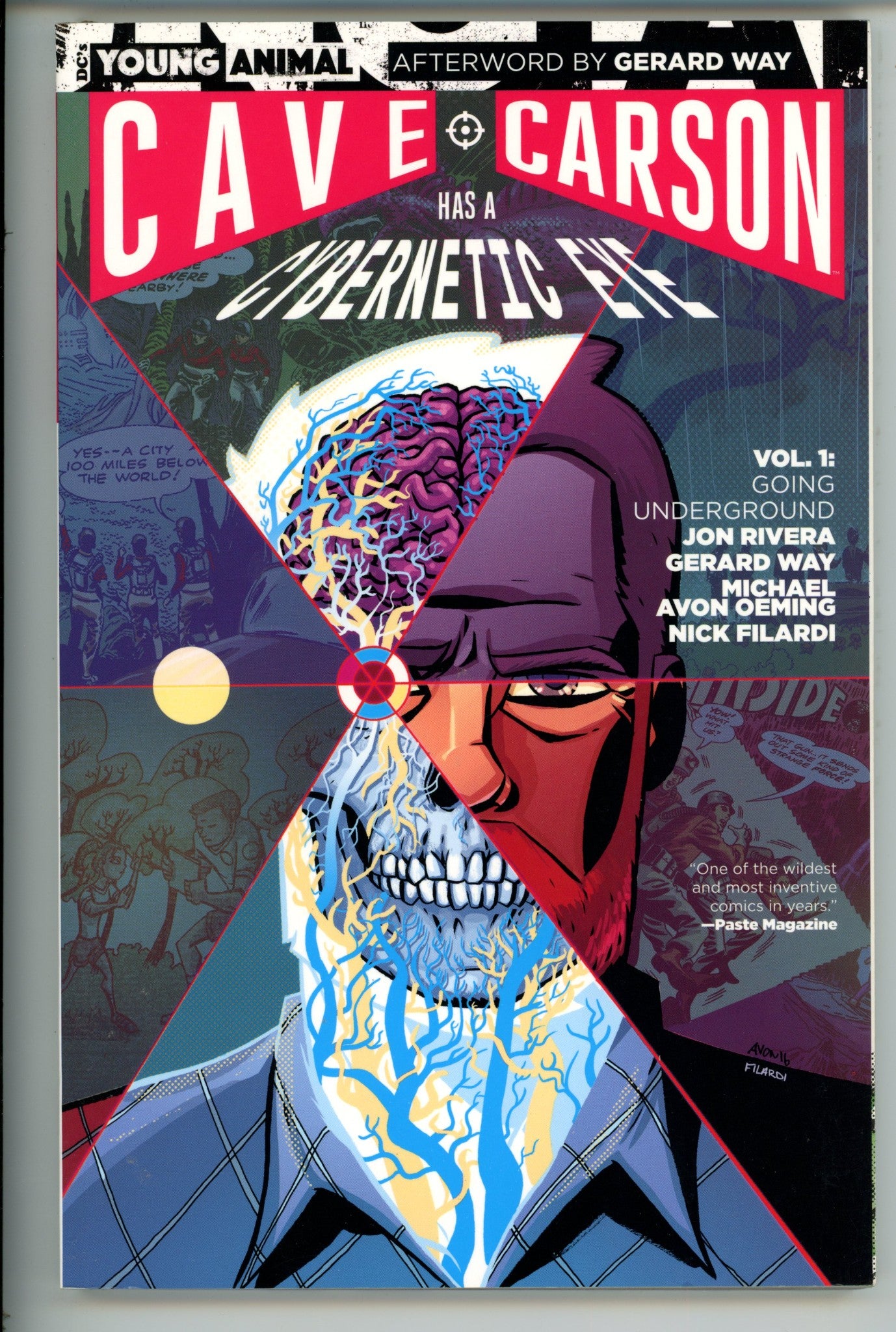 Cave Carson Has A Cybernetic Eye Vol 1 Going Underground TPB