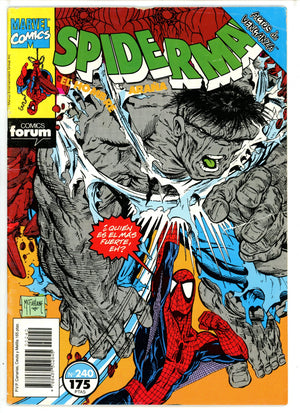 The Amazing Spider-Man Vol 1 328 Spider-Man El Hombre Arana Spain VG+ (1990)