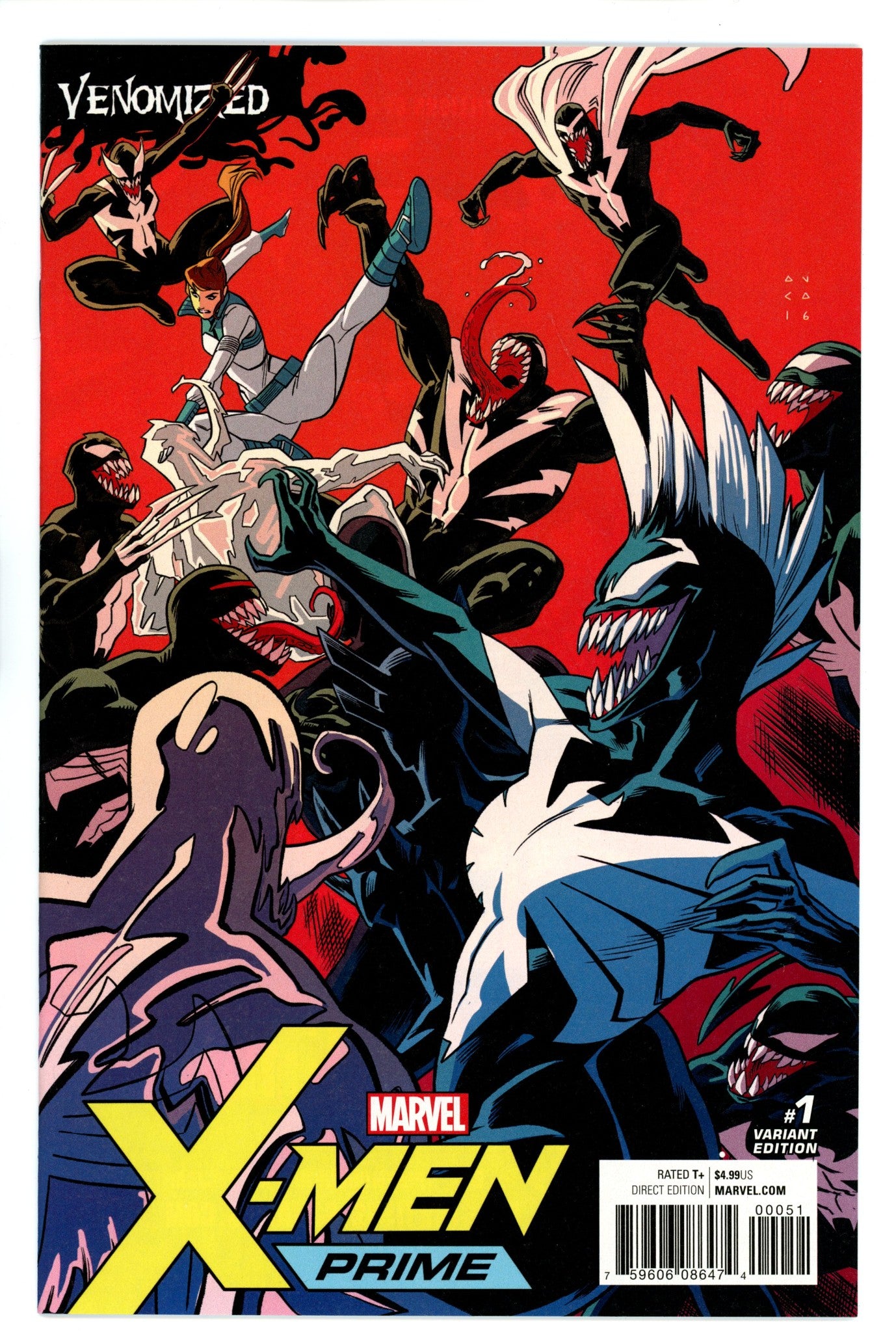 X-Men Prime 1 Venomized Variant