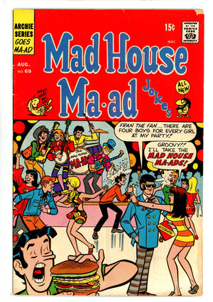 Mad House Ma-ad Jokes 69 VG/FN (1969)
