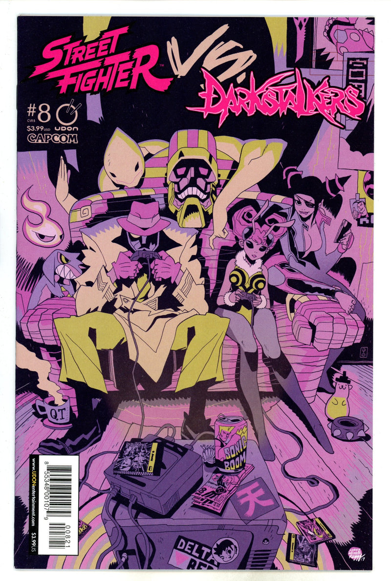 Street Fighter Vs. Darkstalkers 8 Variant NM-