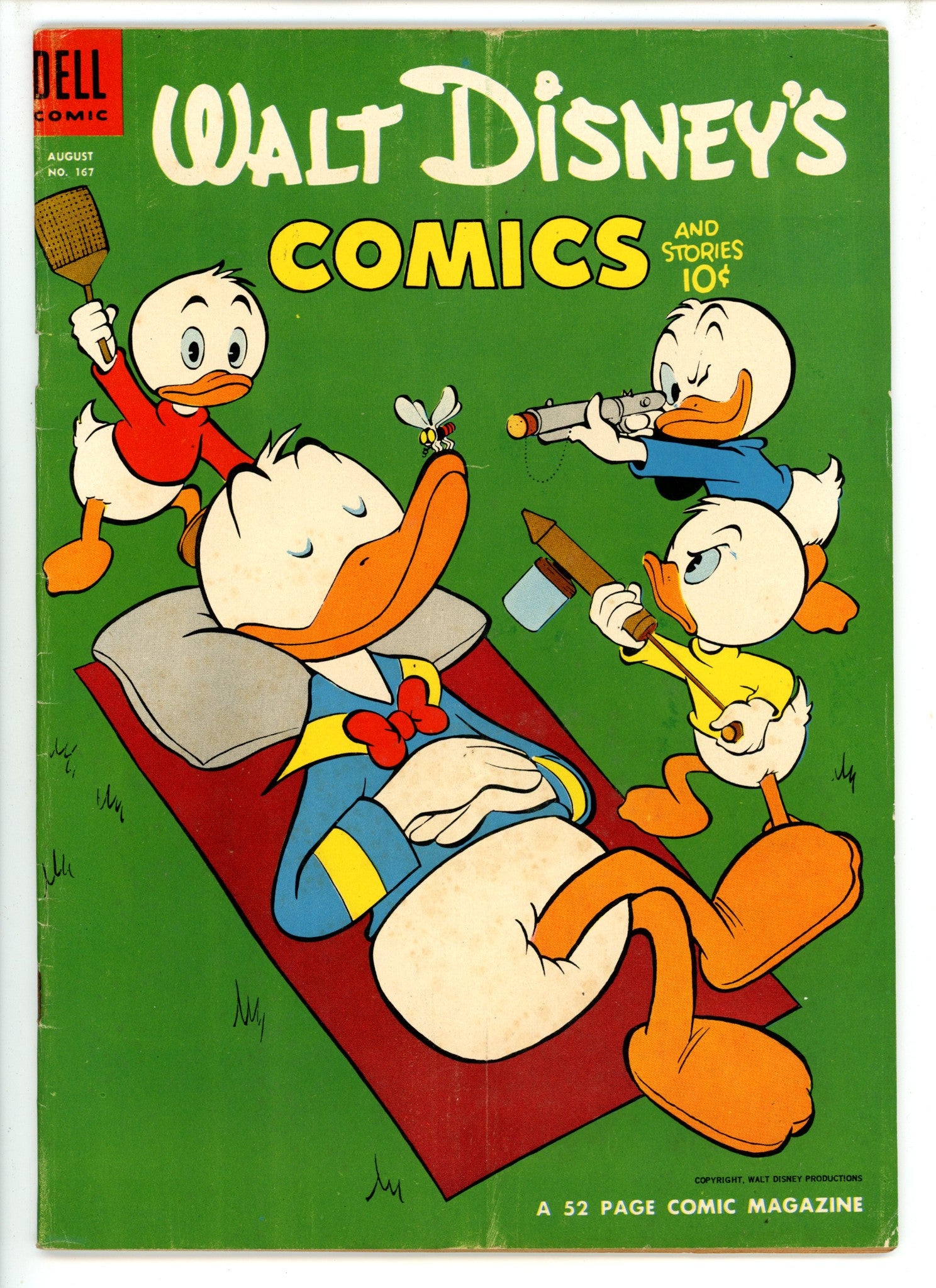 Walt Disney's Comics and Stories Vol 14 11 (167) VG+ (1954)