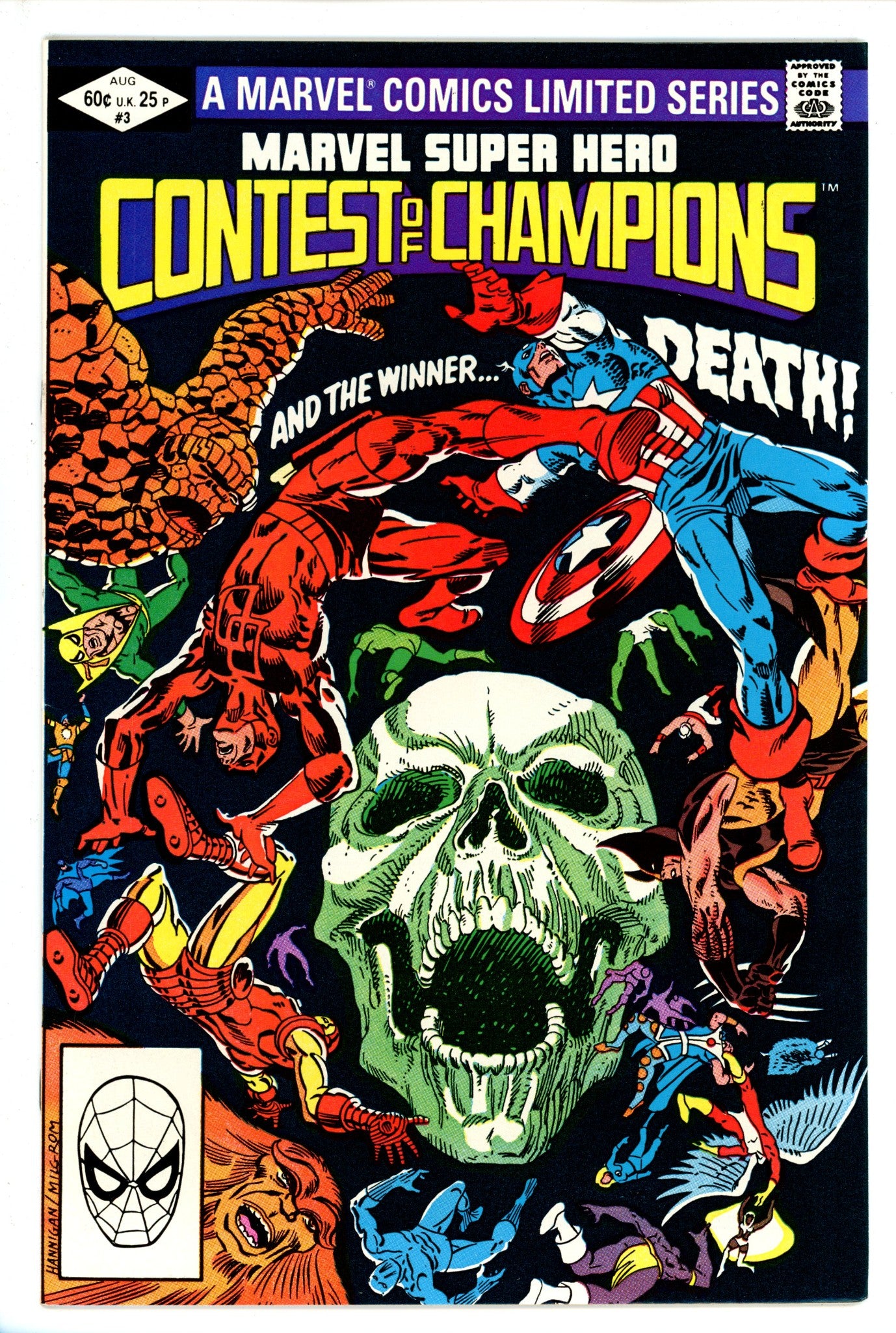 Marvel Super Hero Contest of Champions 3 VF+ (1982)