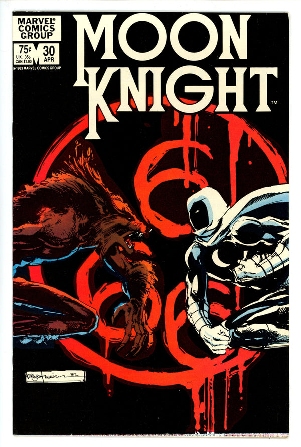 Moon Knight Vol 1 30 VF-