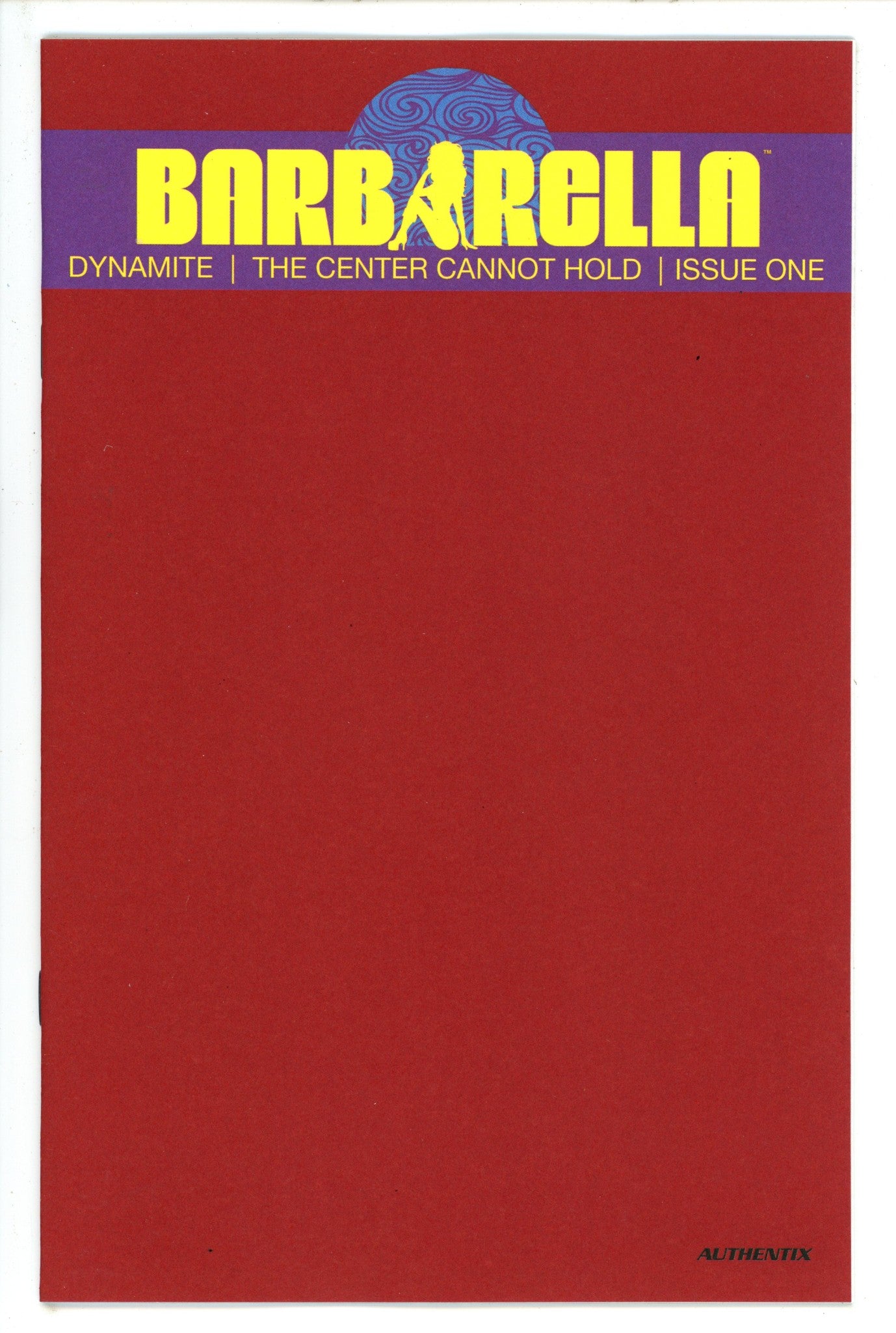 Barbarella Center Cannot Hold 1 Blank Red Variant (2023)