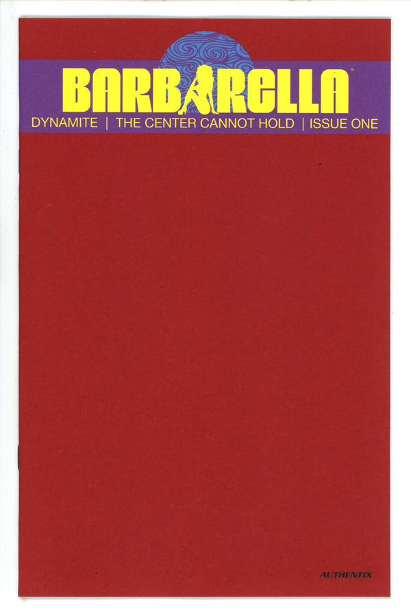 Barbarella Center Cannot Hold 1 Blank Red Variant (2023)
