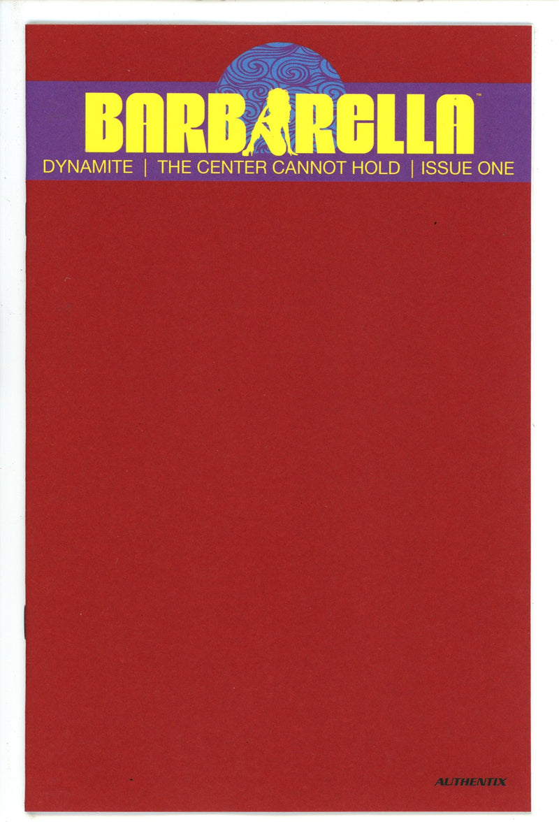 Barbarella Center Cannot Hold 1 Blank Red Variant (2023)