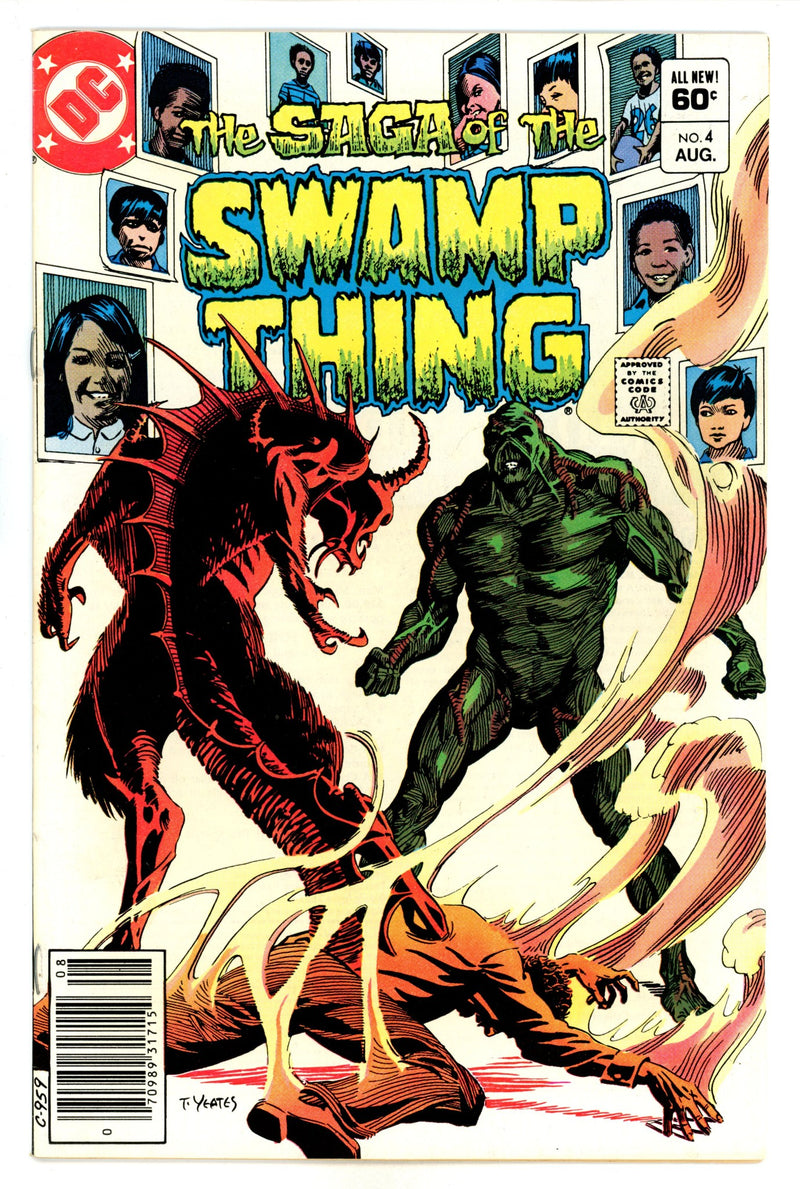 The Saga of Swamp Thing 4 Newsstand