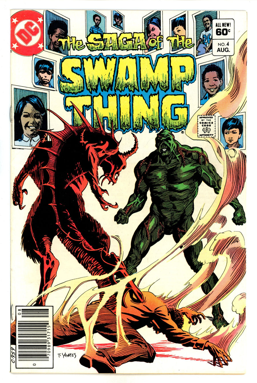 The Saga of Swamp Thing 4 Newsstand