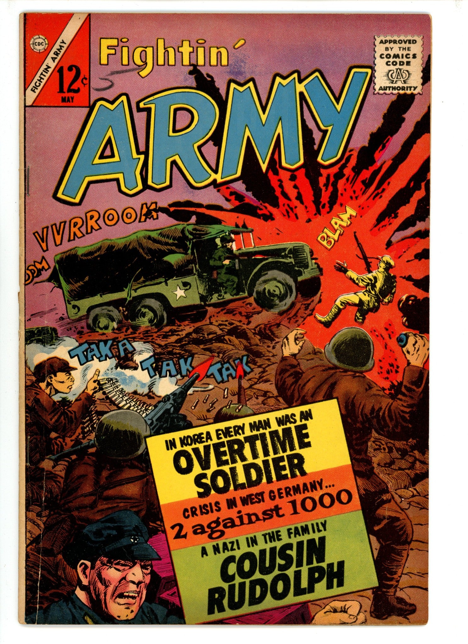 Fightin' Army 52 VG+ (1963)