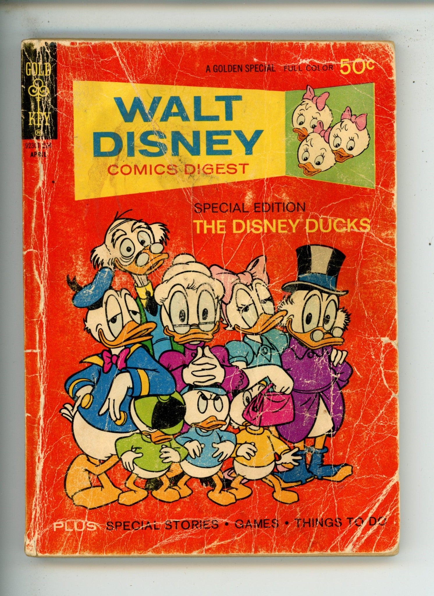 Walt Disney Comics Digest 34 GD+