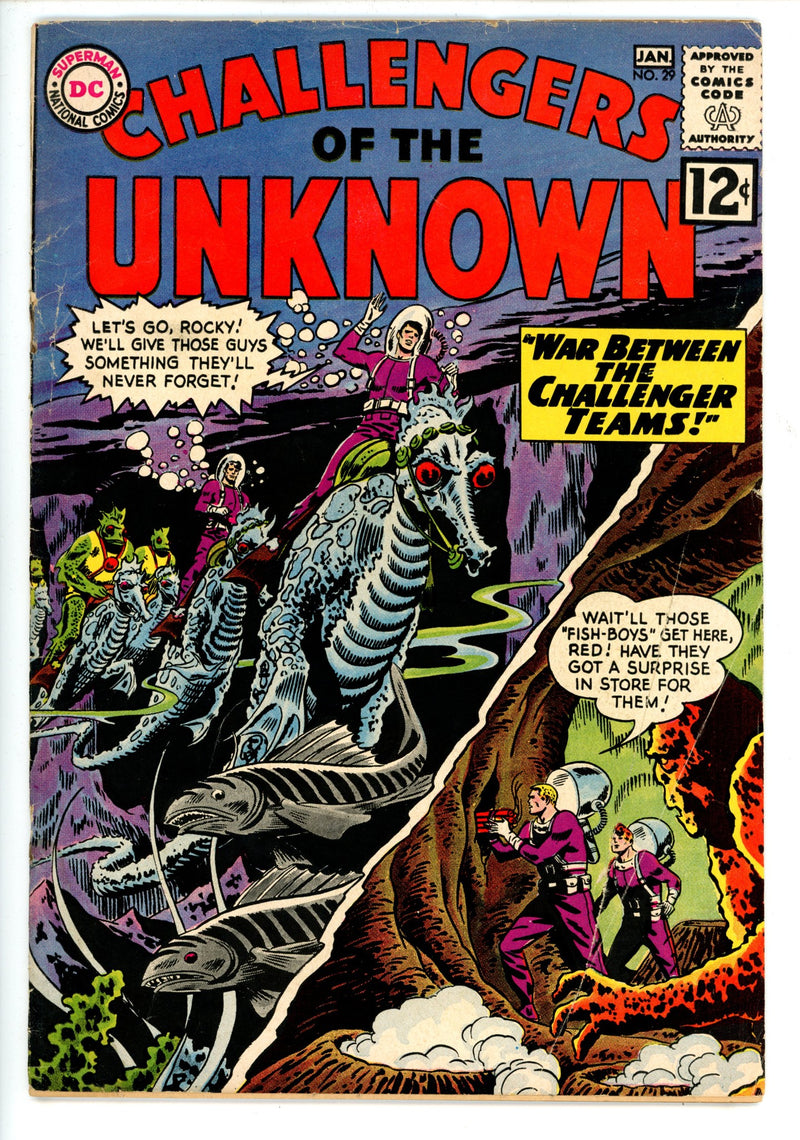 Challengers of the Unknown Vol 1 29 GD