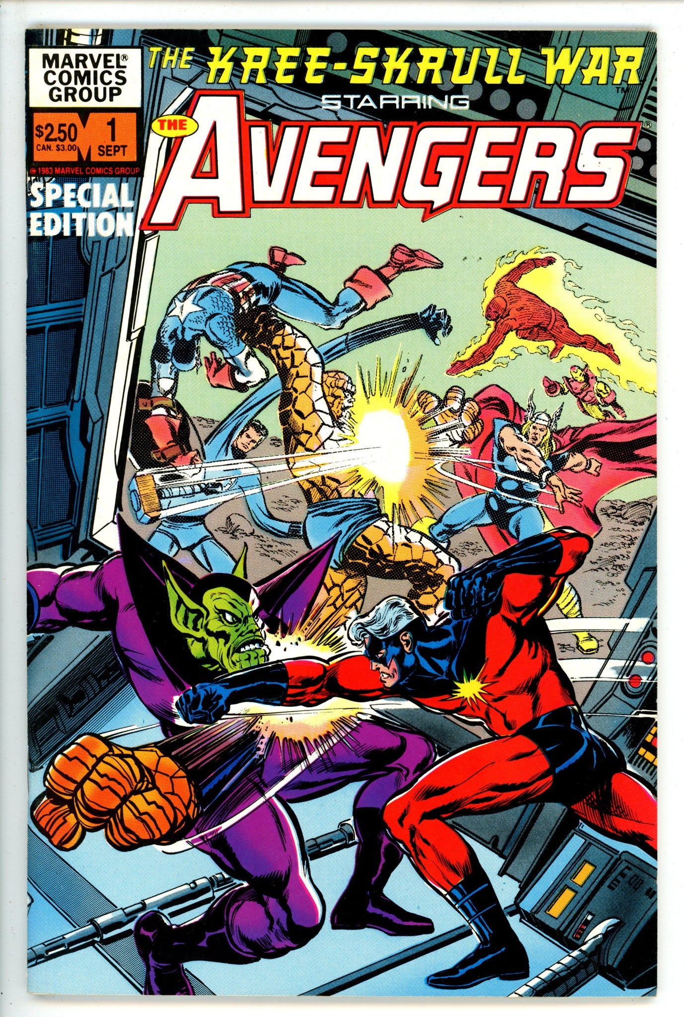 The Kree-Skrull War Starring the Avengers 1 (1983)