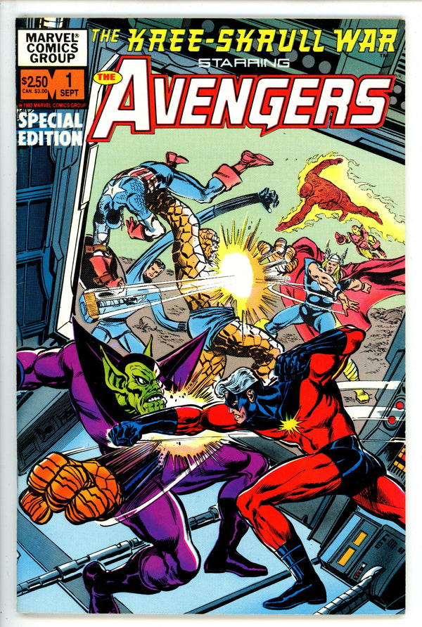 The Kree-Skrull War Starring the Avengers 1 (1983)