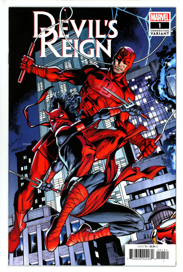 Devil's Reign 1 Bagley Connecting Variant (2022)