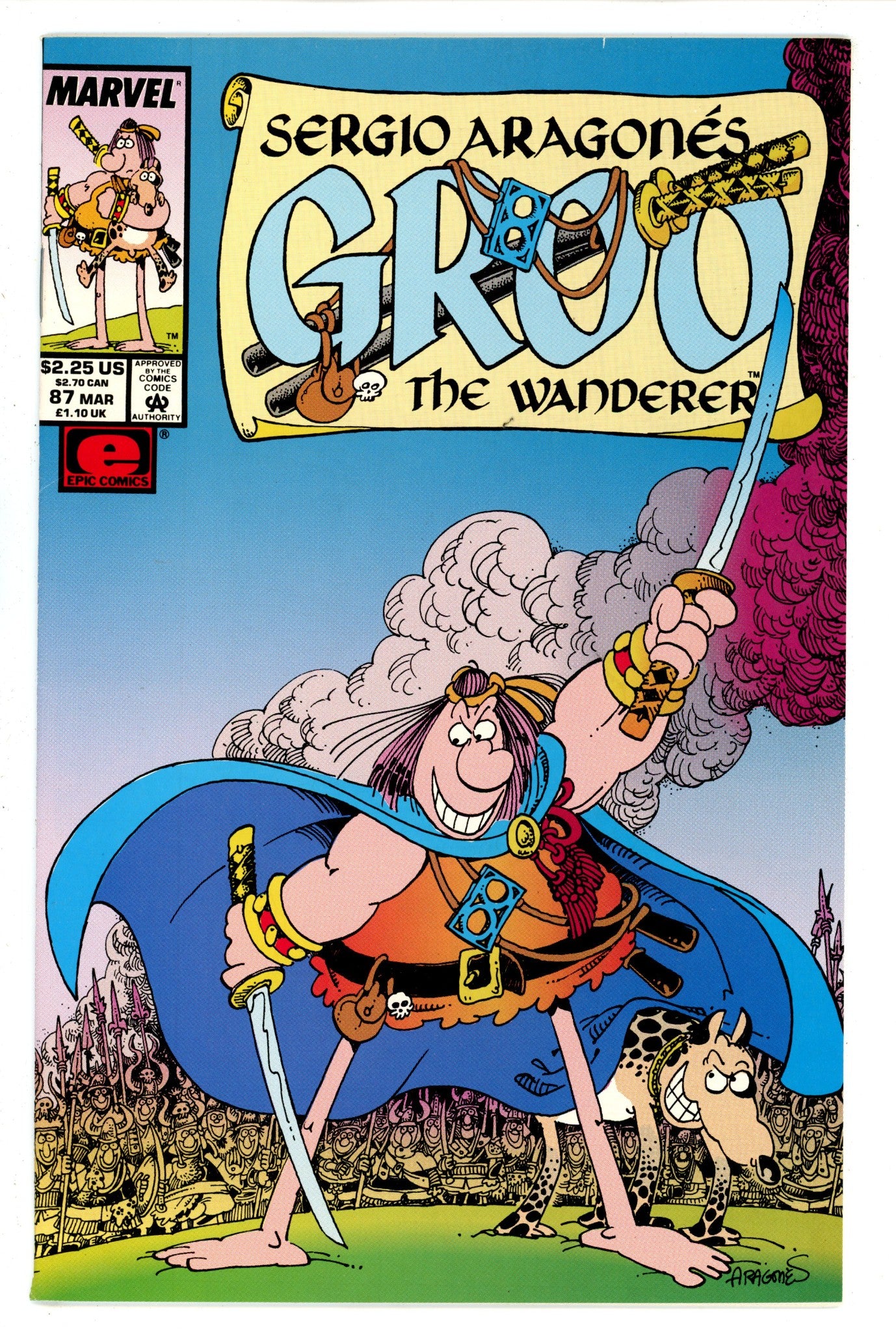 Sergio Aragones Groo the Wanderer 87