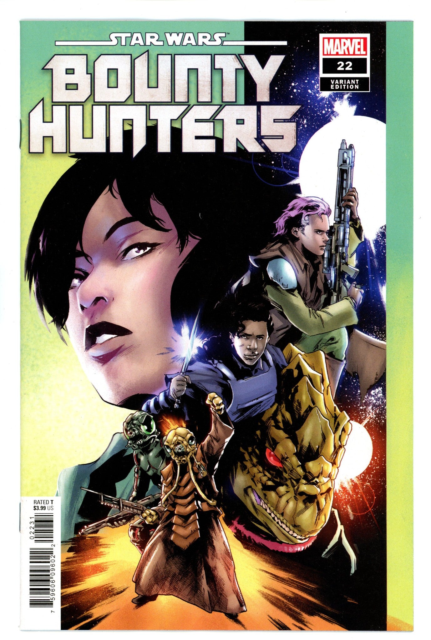 Star Wars Bounty Hunters 22 Villanelli Variant (2022)