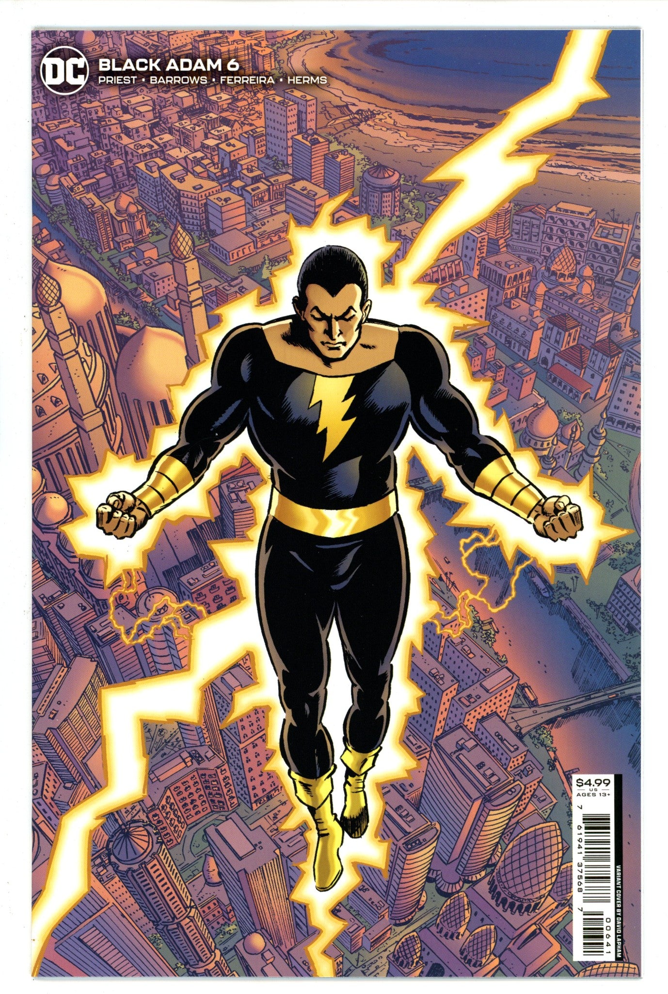 Black Adam 6 Lapham Variant
