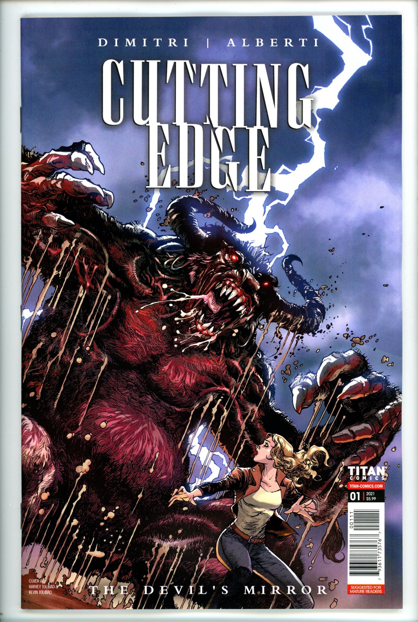 Cutting Edge Devils Mirror 1-Titan-CaptCan Comics Inc