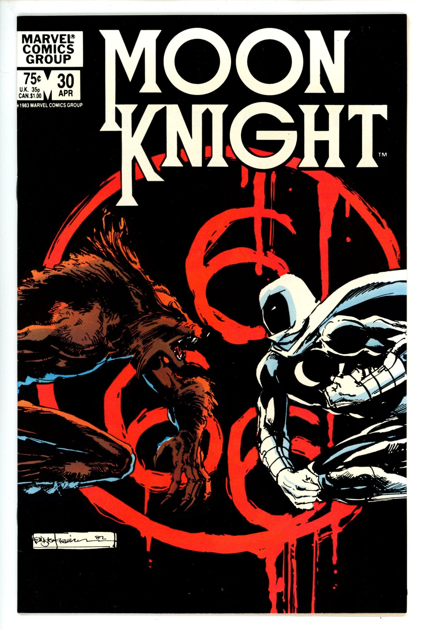 Moon Knight Vol 1 30 VF