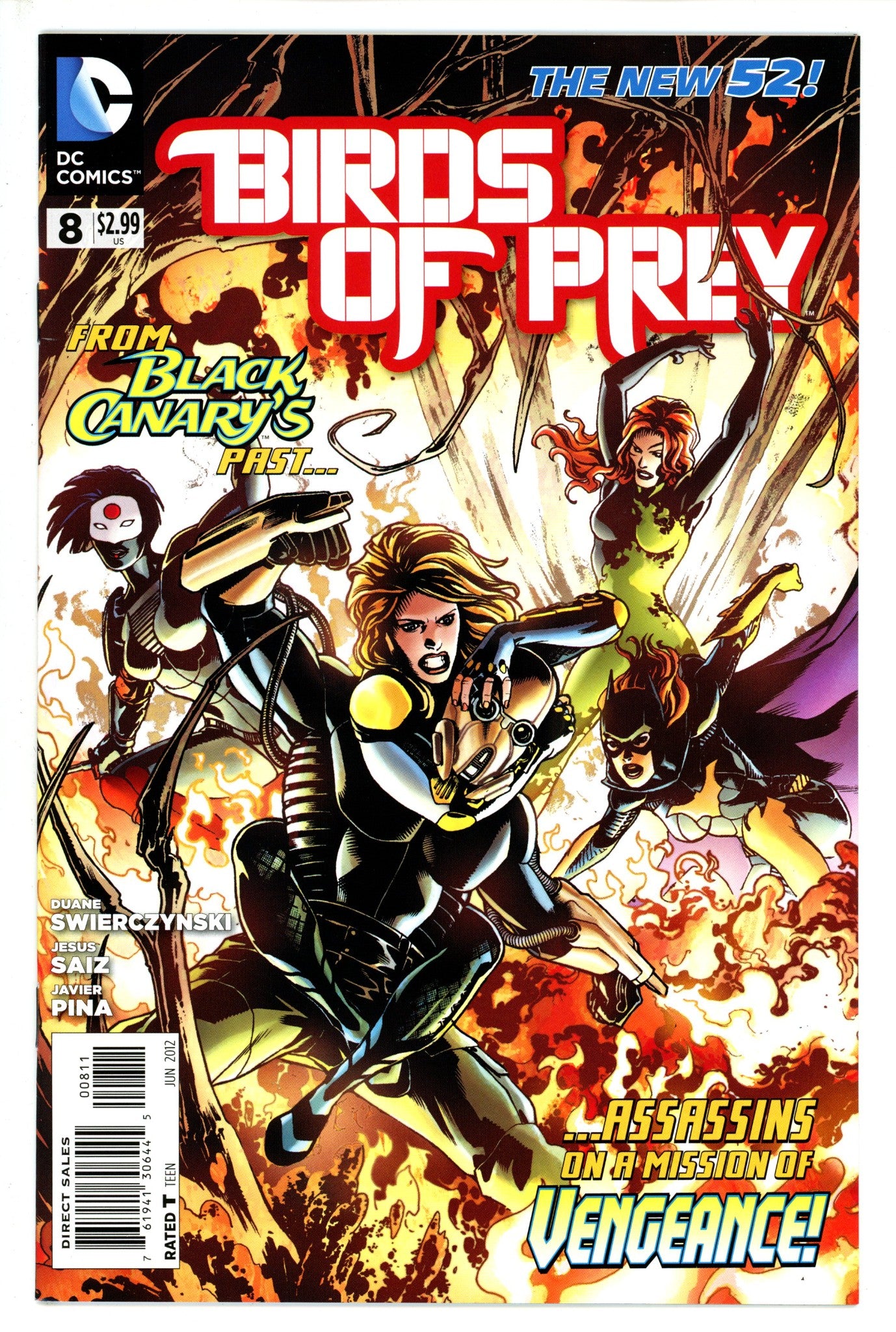 Birds of Prey Vol 3 8 (2012)