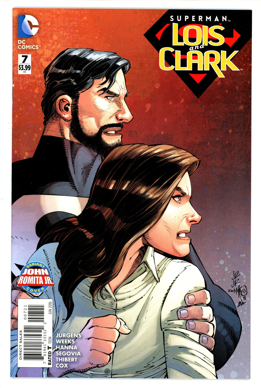 Superman: Lois & Clark 7 Jr Variant (2016)