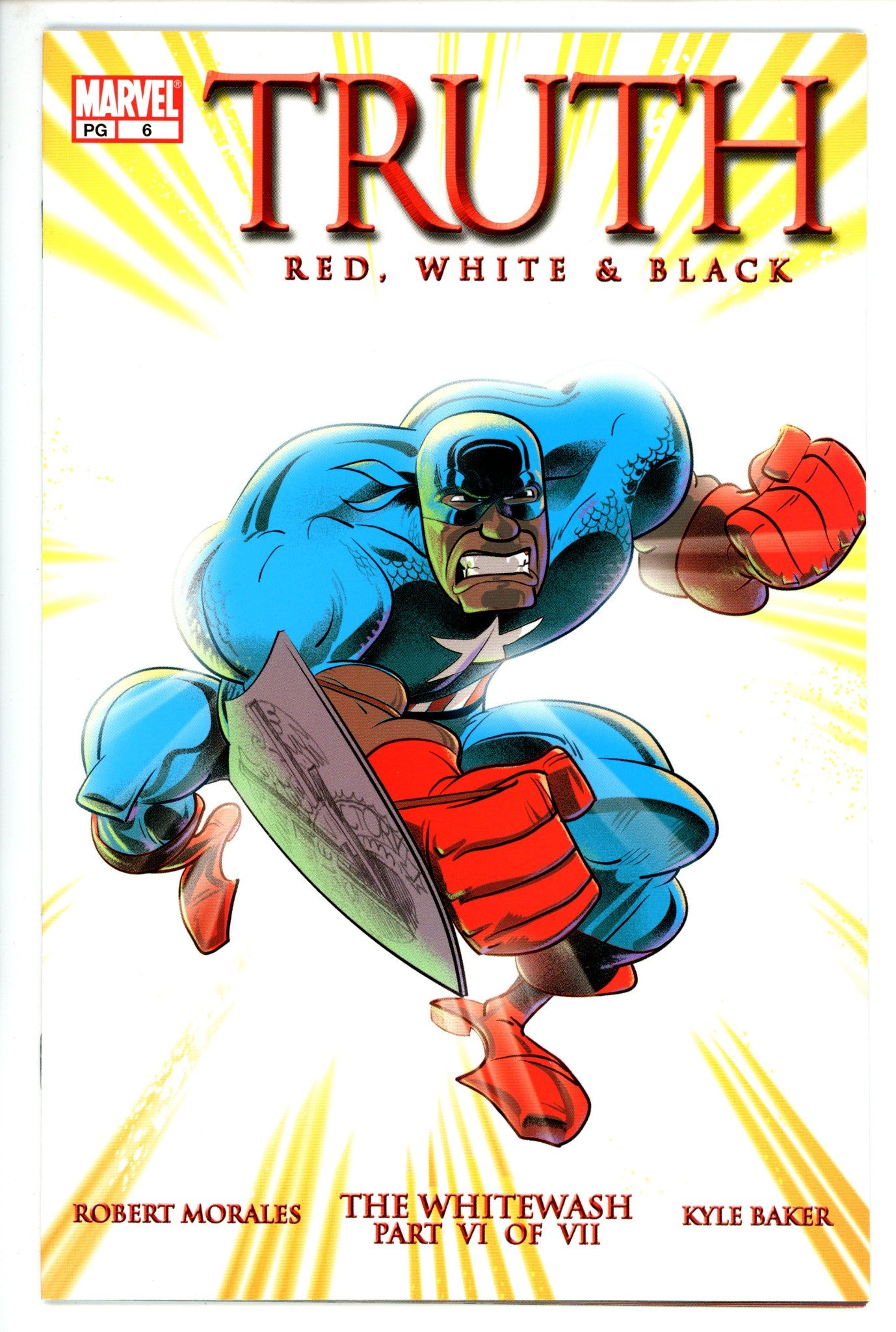 Truth: Red, White & Black  6  VF/NM