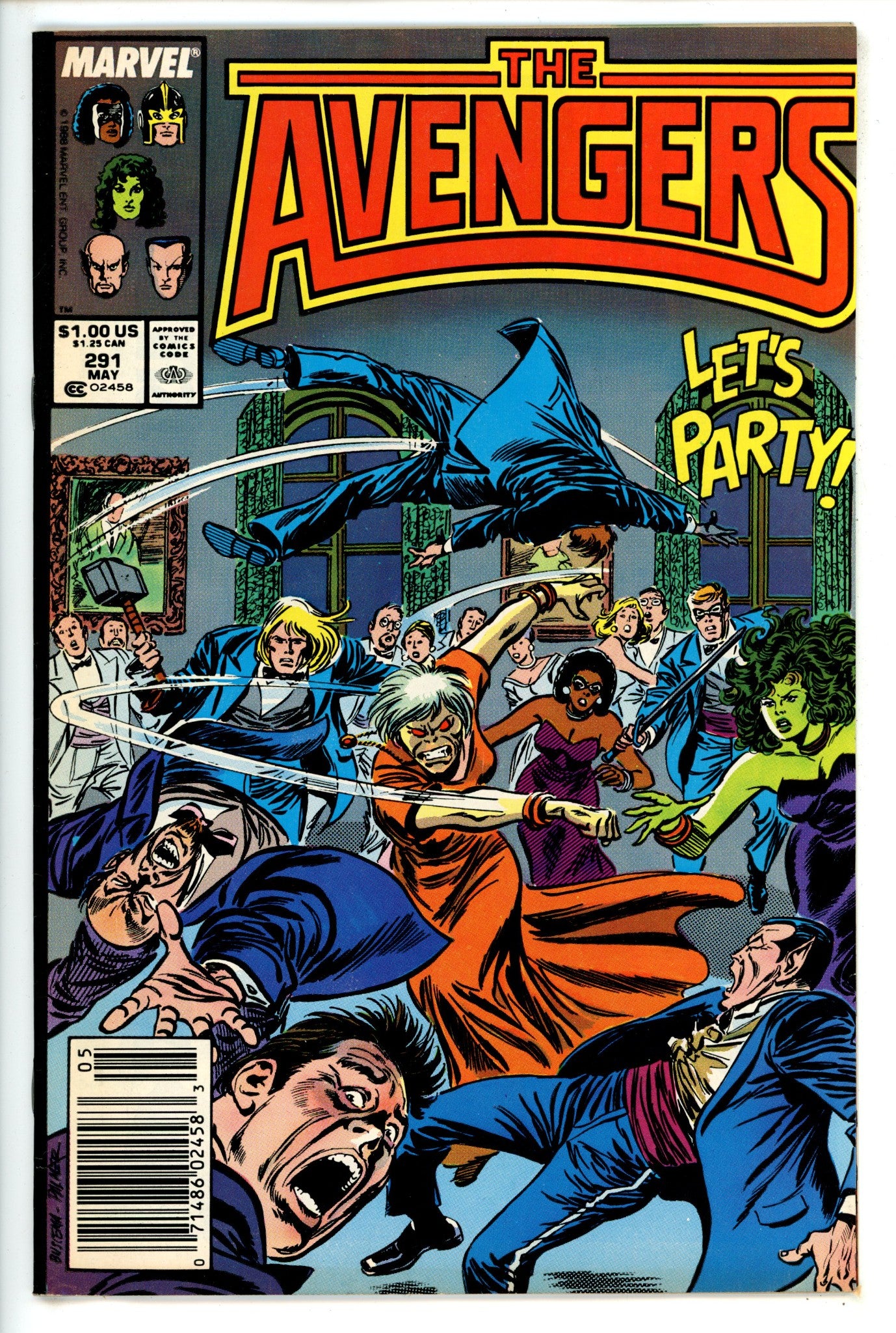 The Avengers Vol 1 291 Newsstand