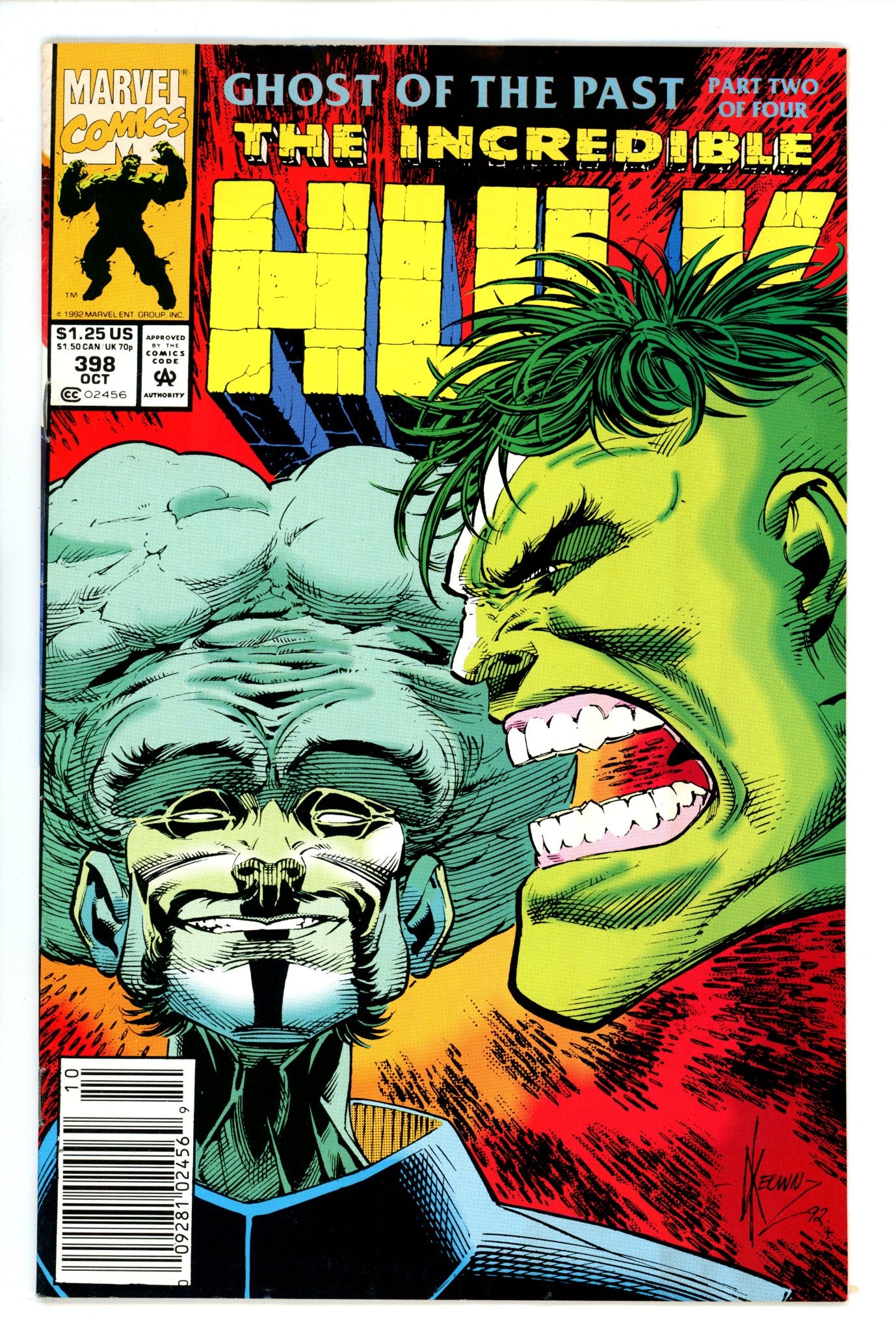 The Incredible Hulk Vol 1 398 Newsstand